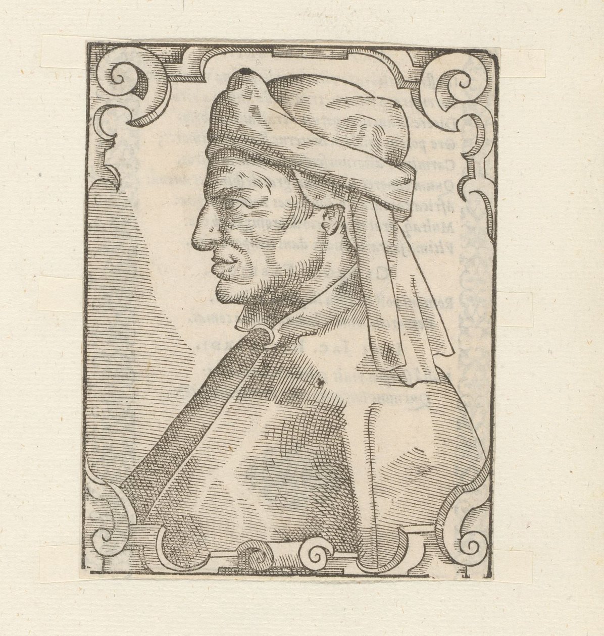 Portrett van Bartolus van Sassoferrato av Anonymous