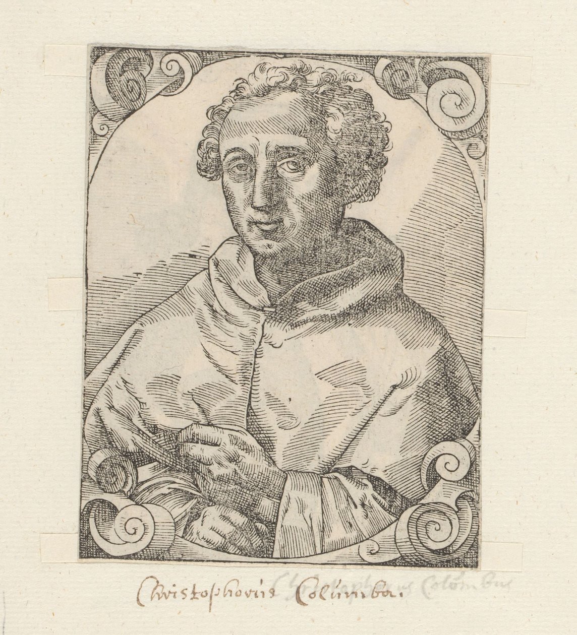 Portrett av Christopher Columbus av Anonymous