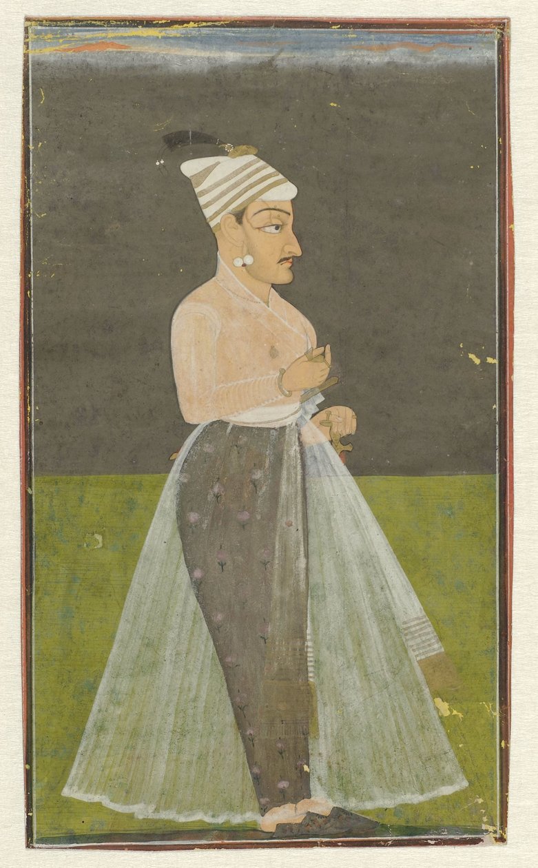 Portrett Van Daya Dutta, Raja Van Nurpur av Anonymous