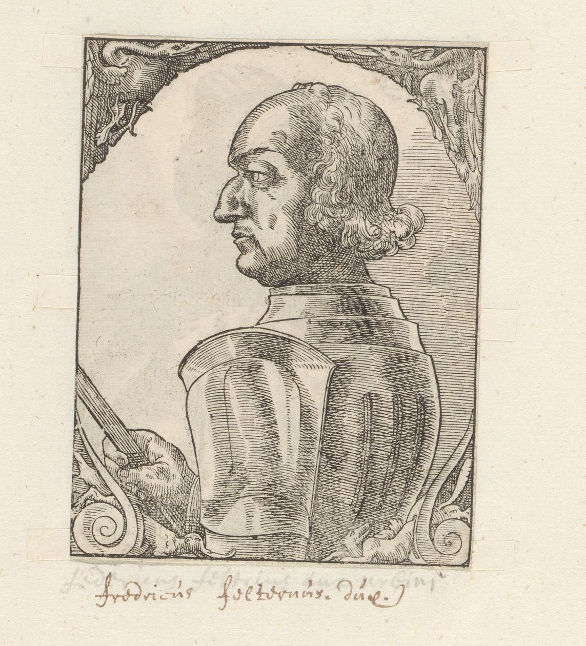 Portrett av Federico da Montefeltro av Anonymous