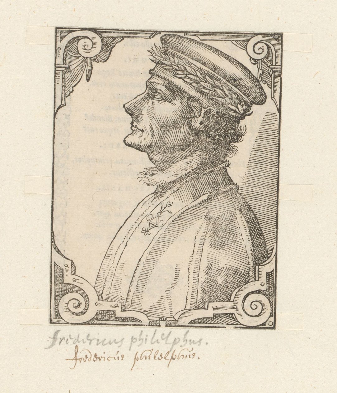 Portrett av Francesco Filelfo av Anonymous