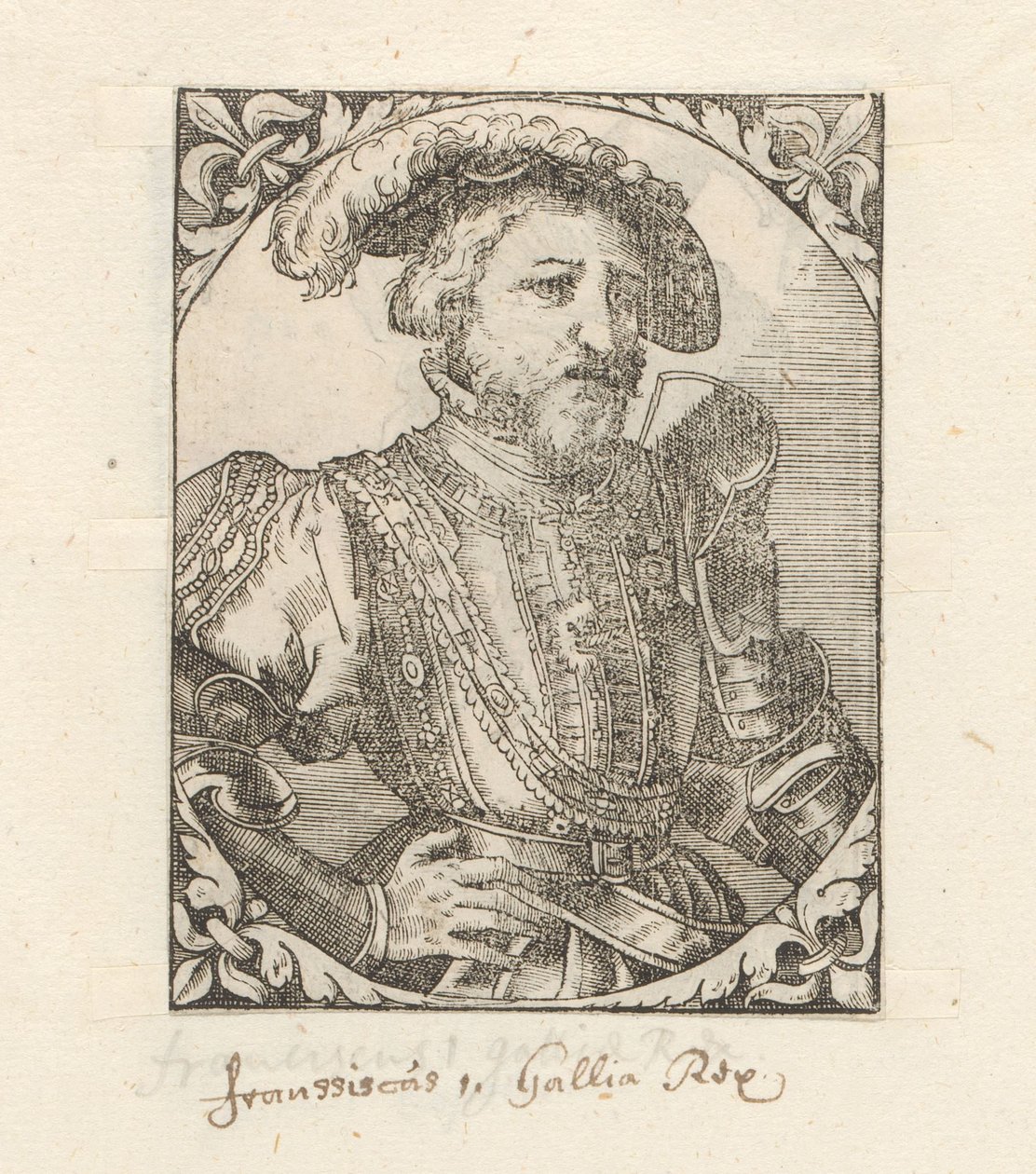Portrett av Frans I av Valois-Angoulême, konge av Frankrike av Anonymous