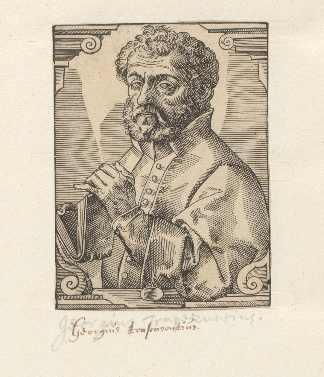 Portrett van Georg av Trebizond av Anonymous