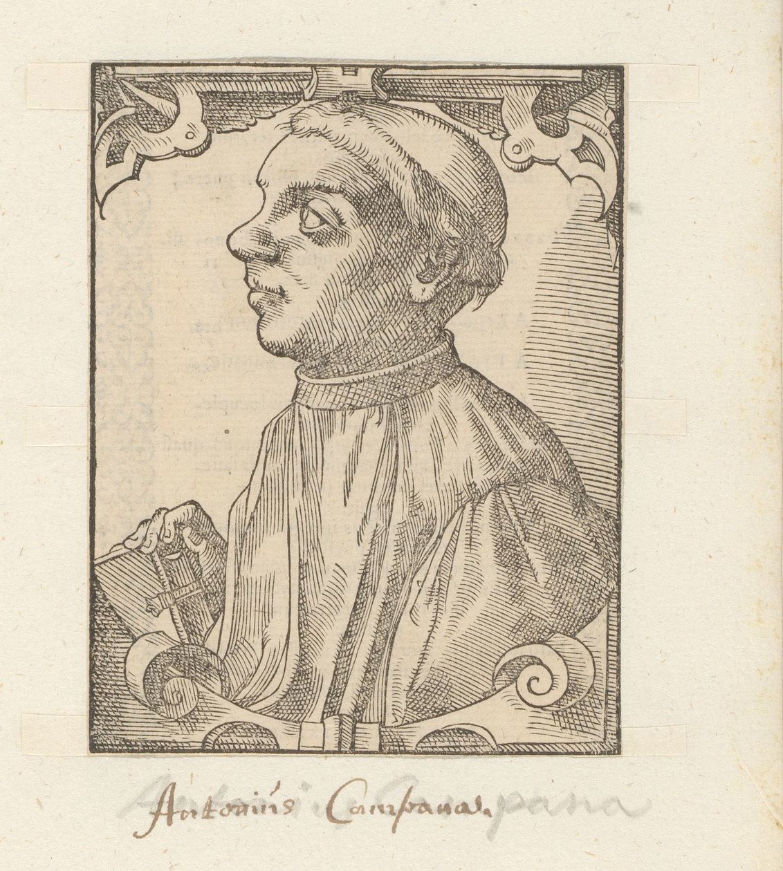 Portrett av Giovanni Antonio Campani av Anonymous