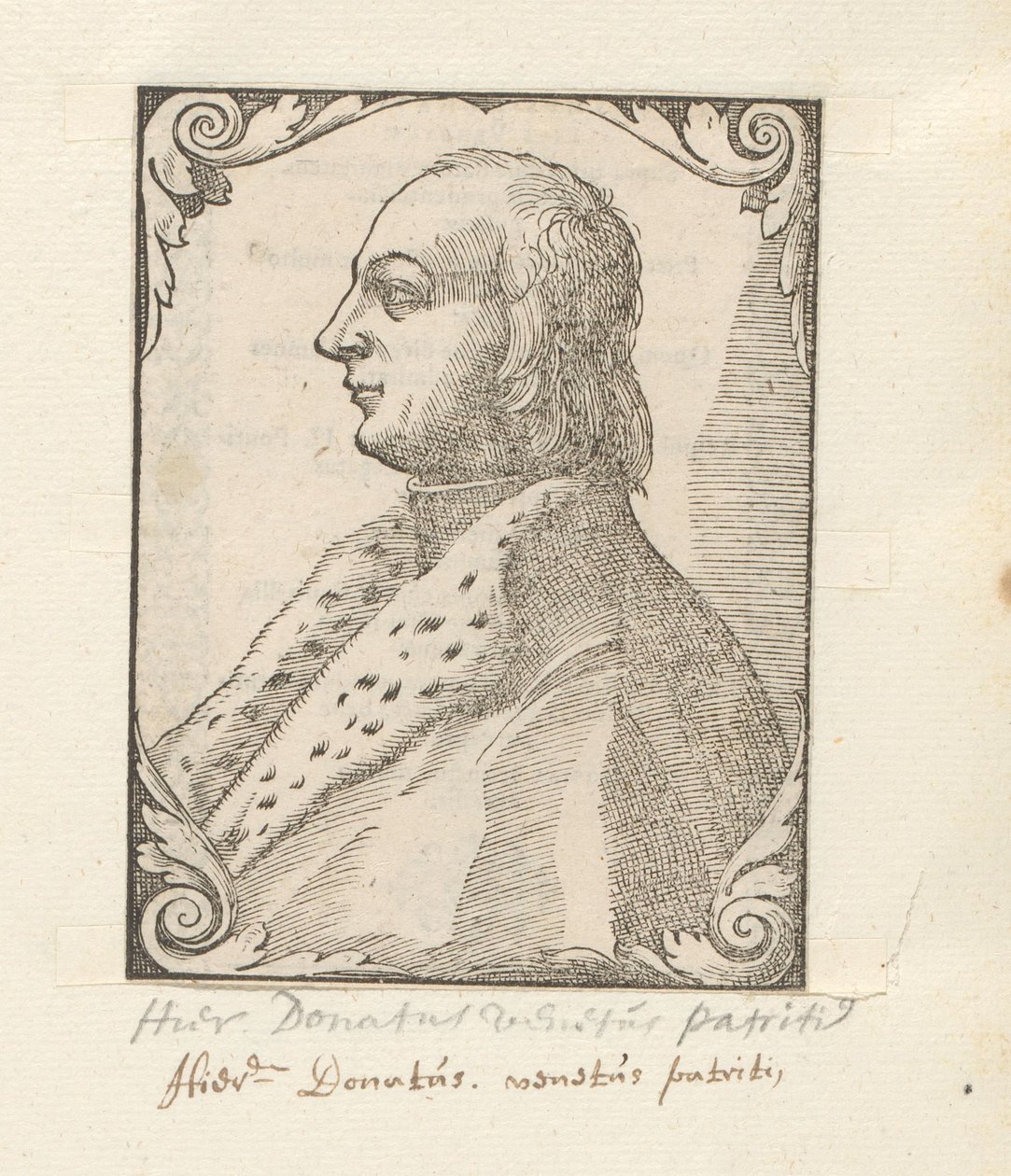 Portrett av Girolamo Donati av Anonymous
