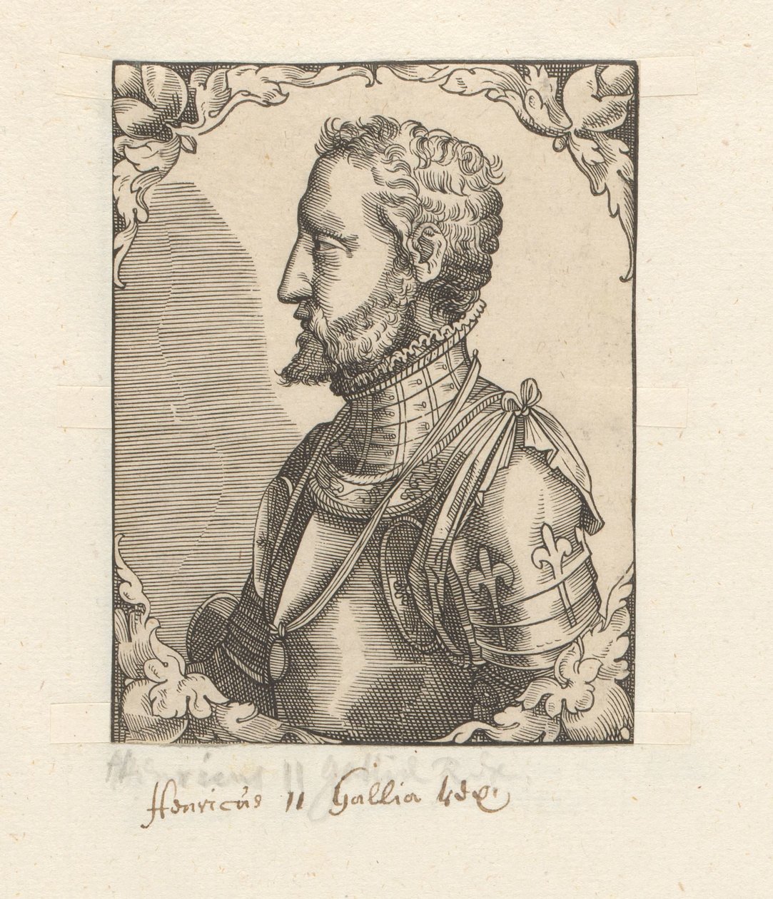 Portrett av Henrik II, konge av Frankrike av Anonymous