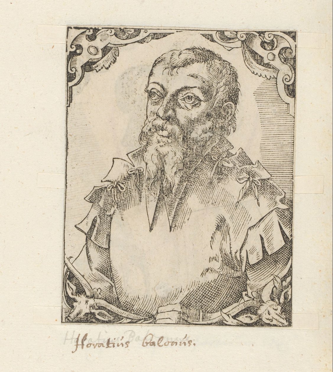 Portrett av Horatio Baglioni av Anonymous