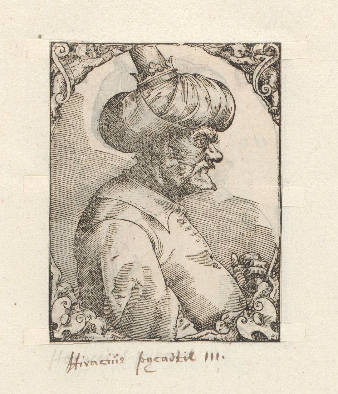 Portrett av Horus Barbarossa av Anonymous