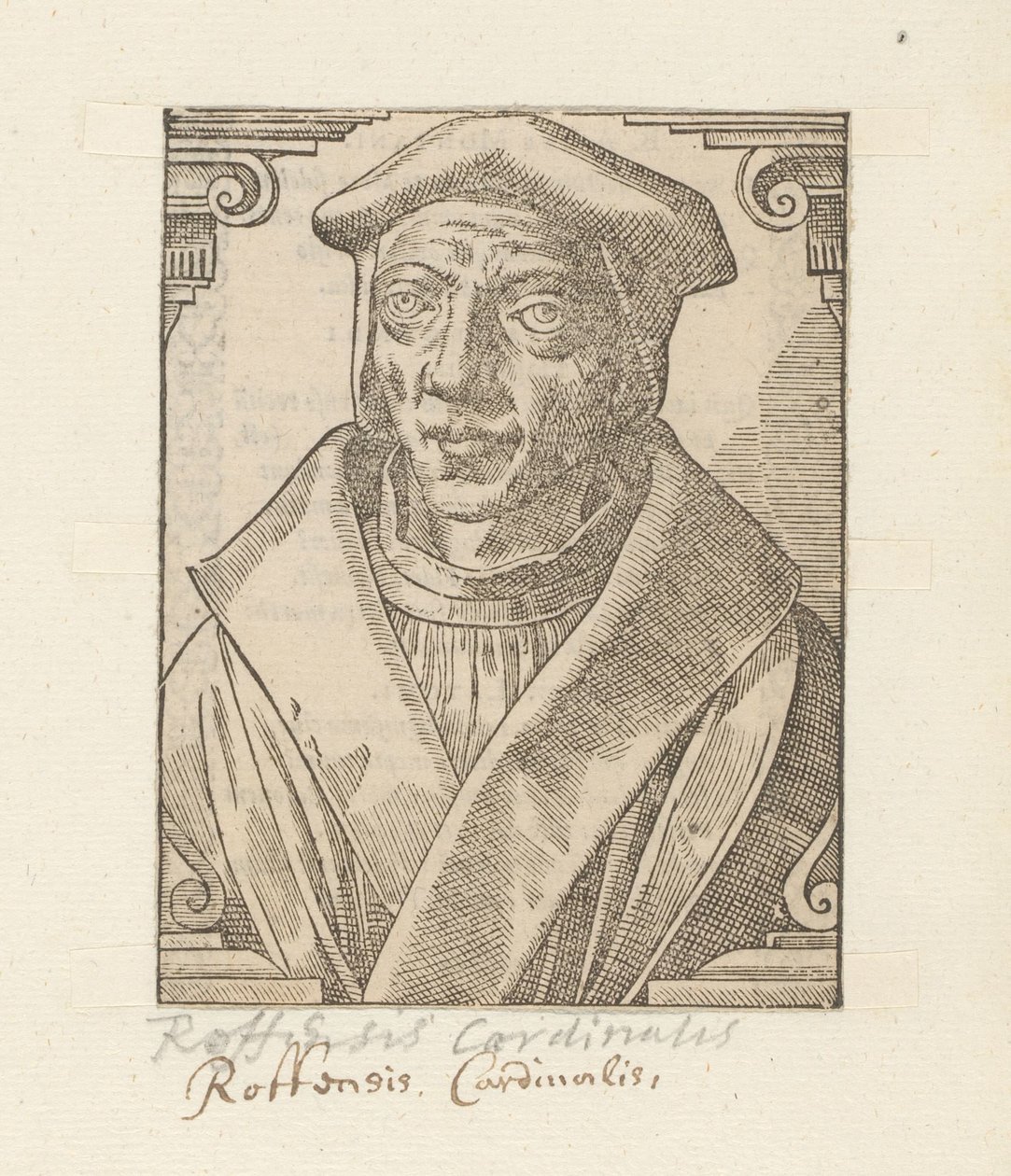 Portrett av John Fisher av Anonymous
