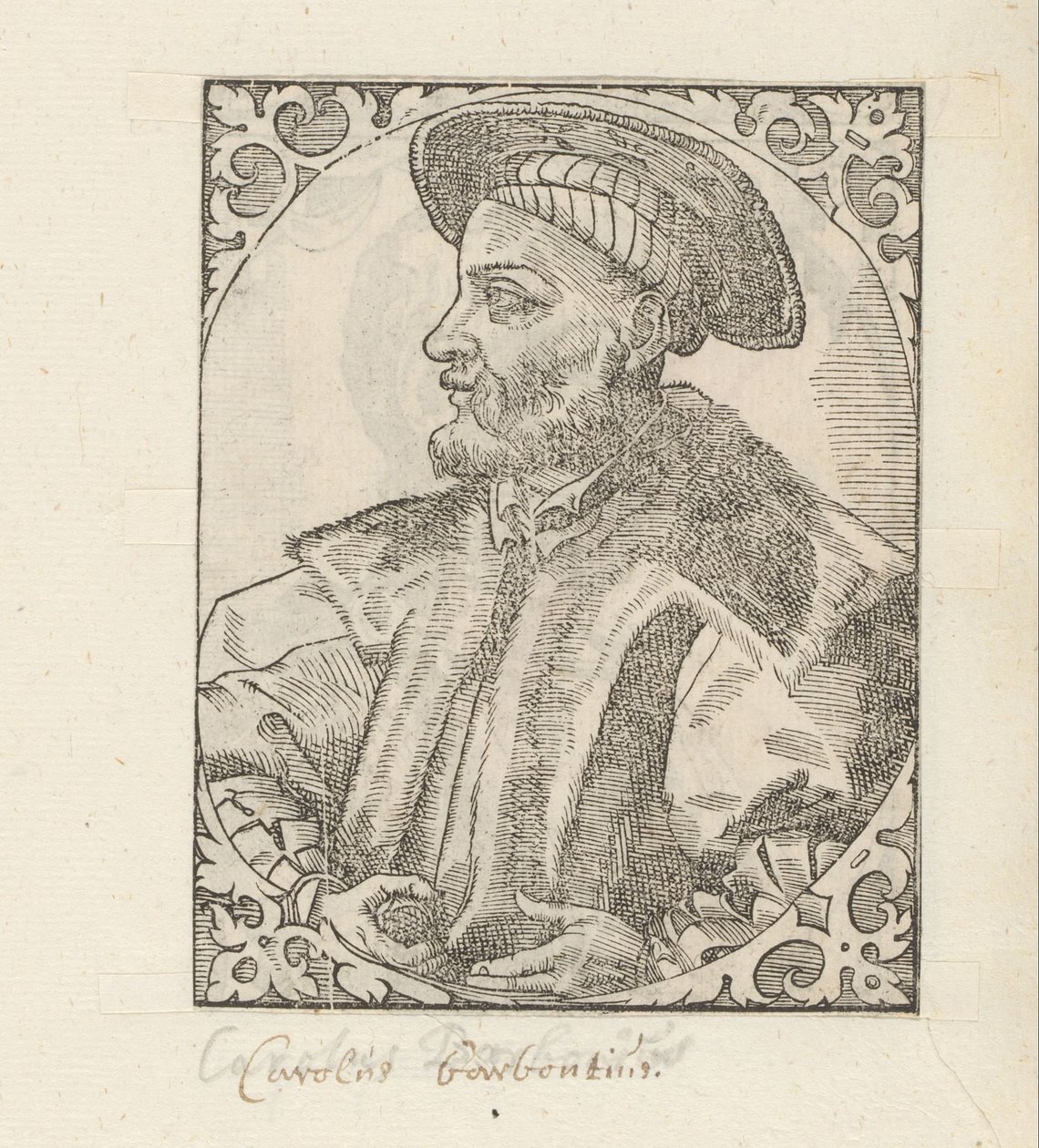 Portrett av Charles III av Bourbon av Anonymous
