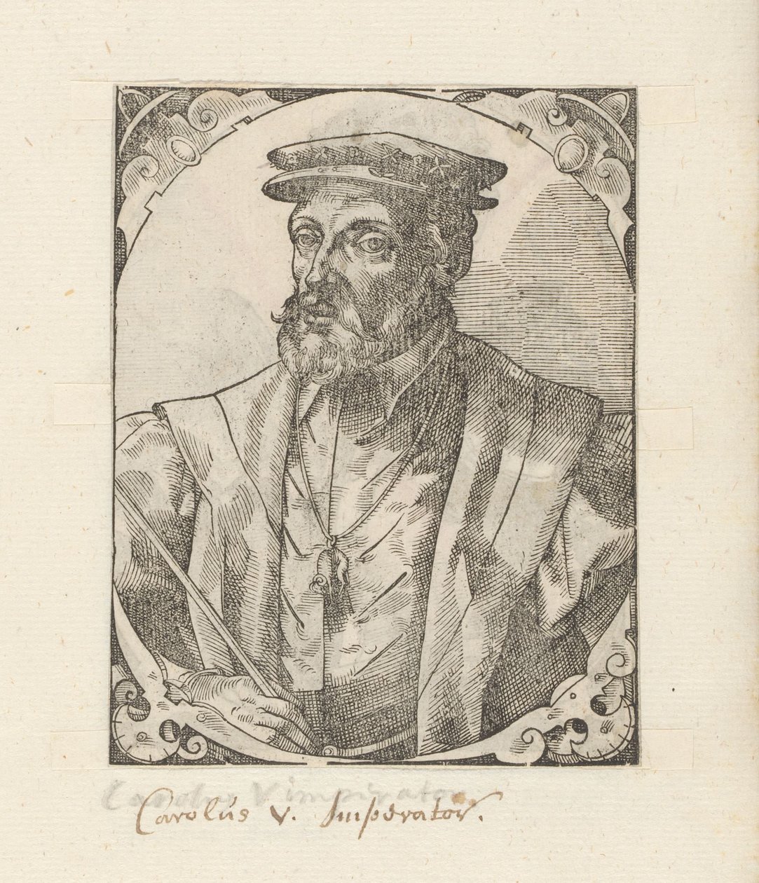 Portrett av Karel V av Habsburg av Anonymous