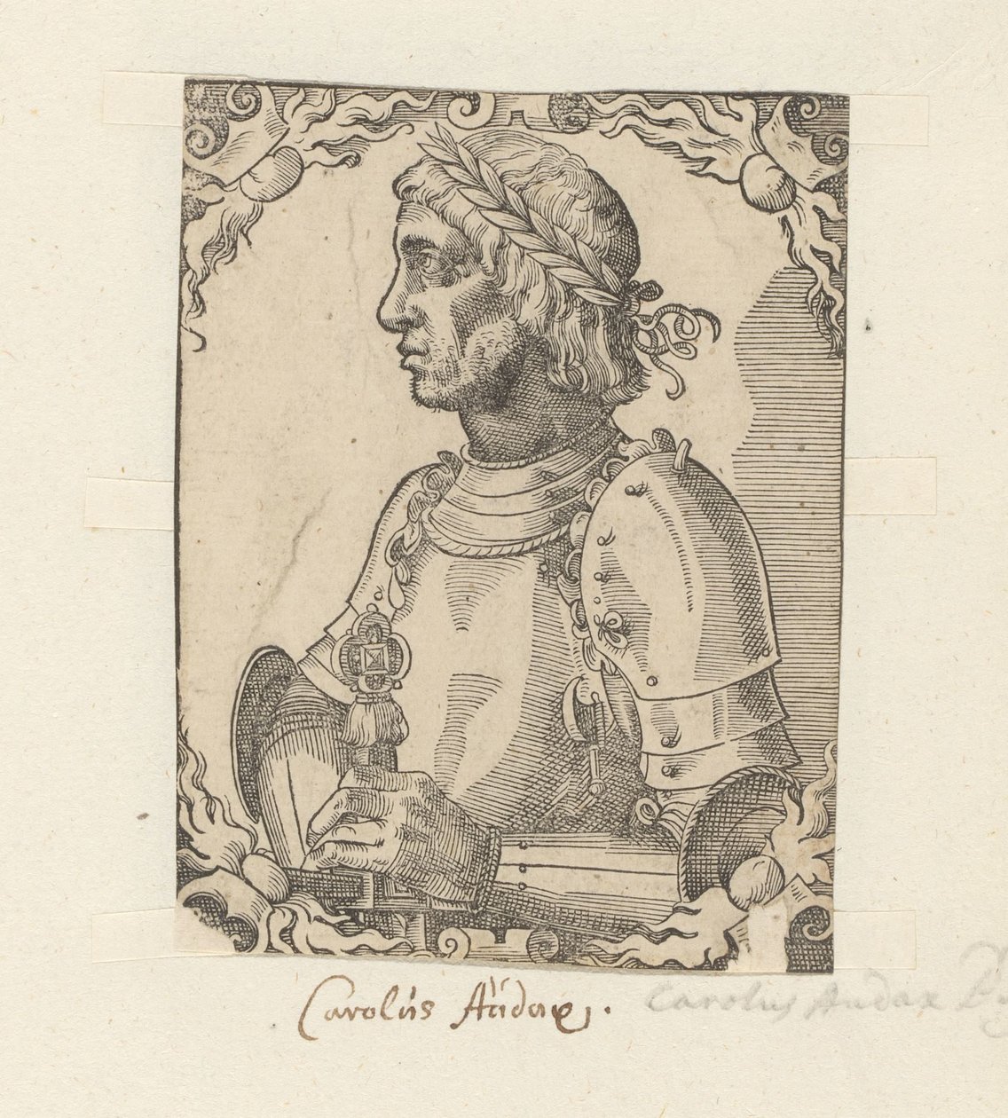 Portrett av Karl den dristige av Anonymous
