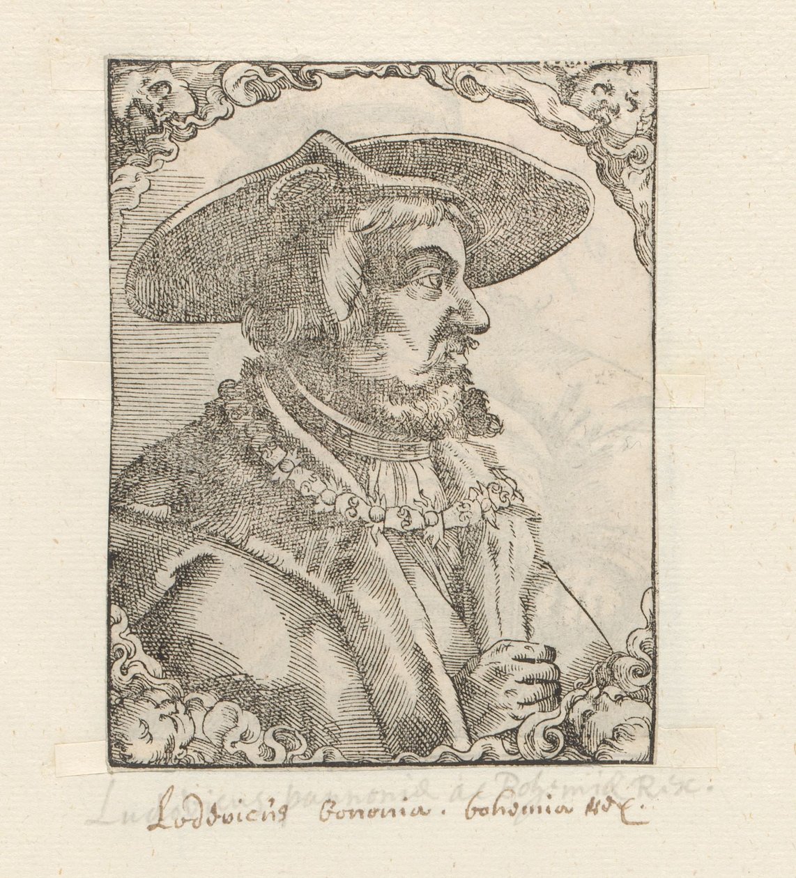 Portrett av Ludvig II av Ungarn av Anonymous