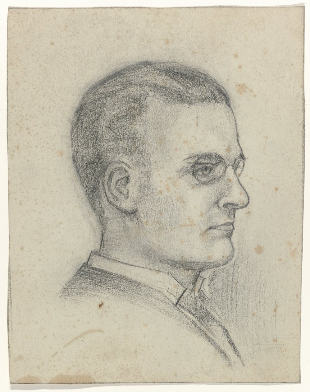 Portrett av R.J. Boers av Anonymous