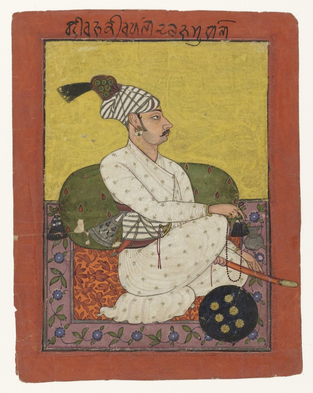 Portrett Van Raja Kirpal Dev Van Bahu (Jammu) av Anonymous