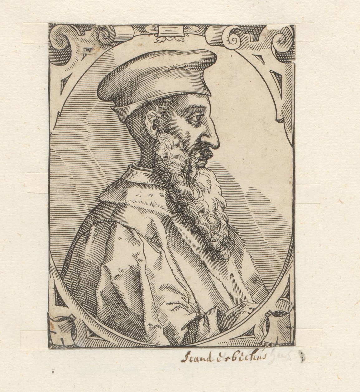 Portrett av van Skanderberg av Anonymous