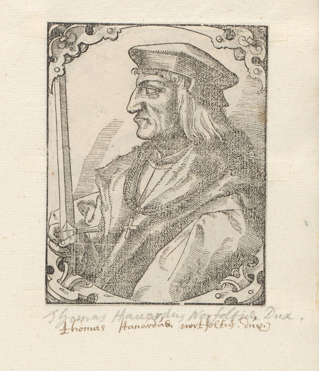 Portrett av Thomas Howard av Anonymous
