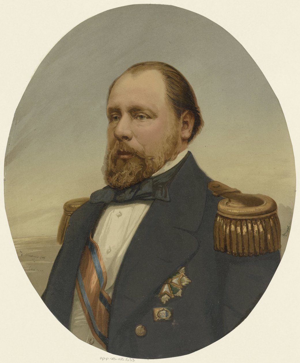 Portrett av William III, konge av Nederland av Anonymous