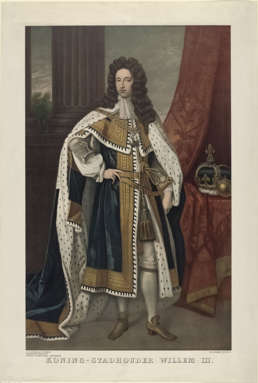 Portrett av William III, Prince of Orange Historiske portretter (serietittel) av Anonymous