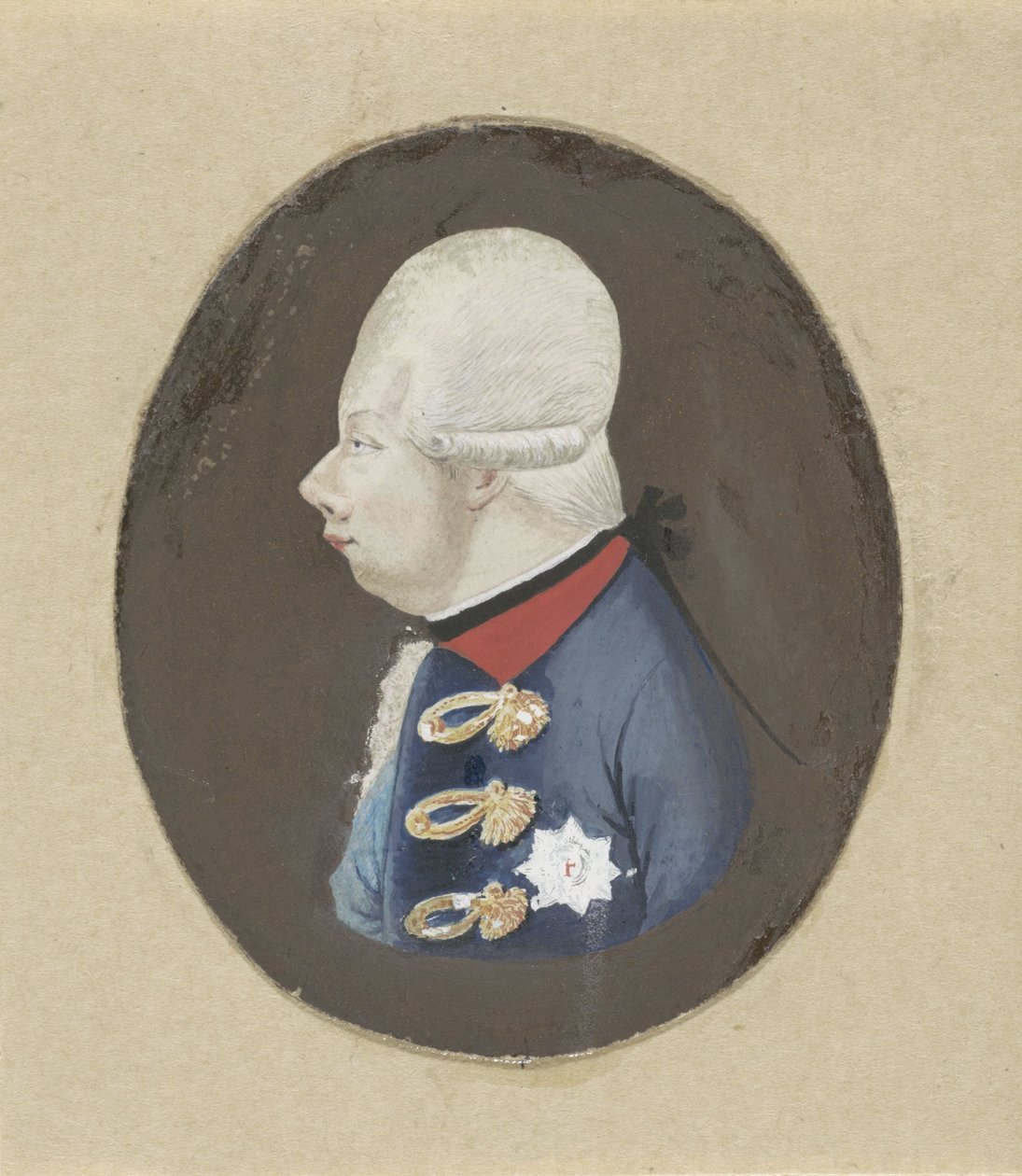 Portrett av William V, Prince of Orange-Nassau av Anonymous