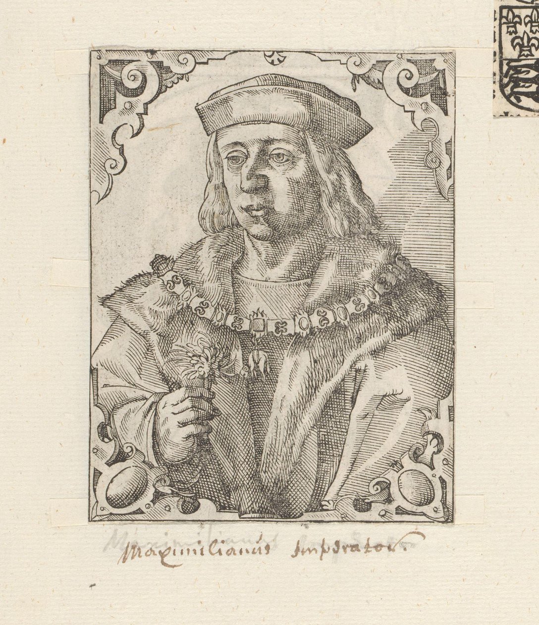 Portrett av keiser Maximilian I av Habsburg av Anonymous