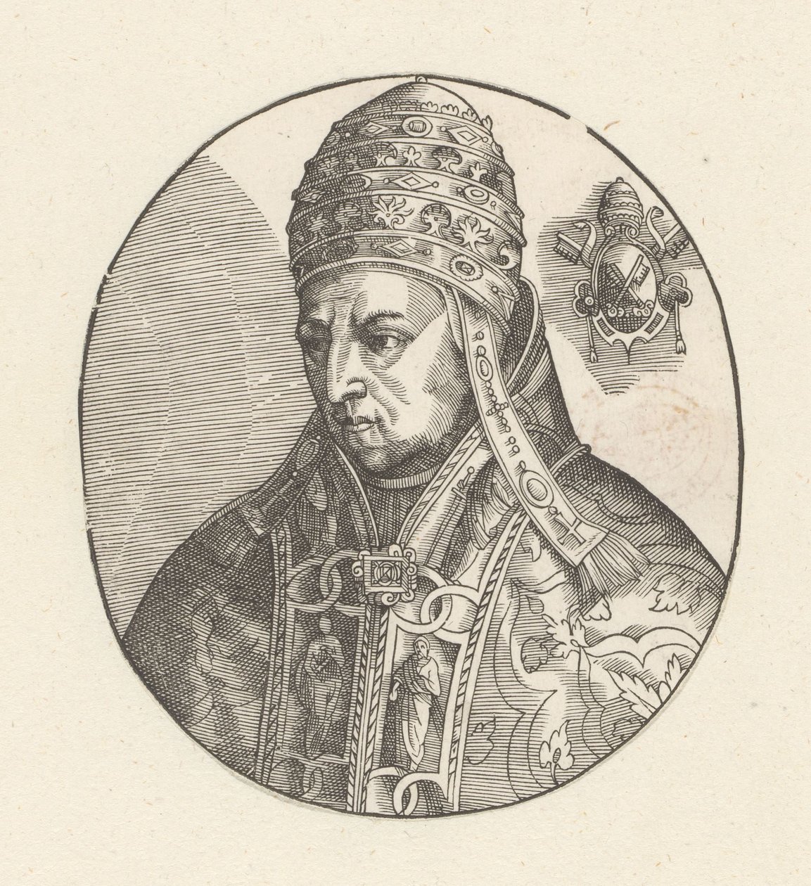 Portrett av pave Nicholas V av Anonymous