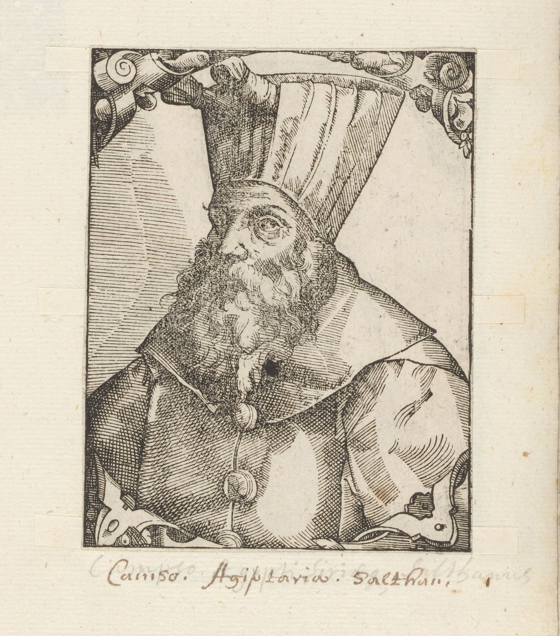 Portrett av Van Sultan Al-Ashraf Qansuh Al-Ghouri av Anonymous