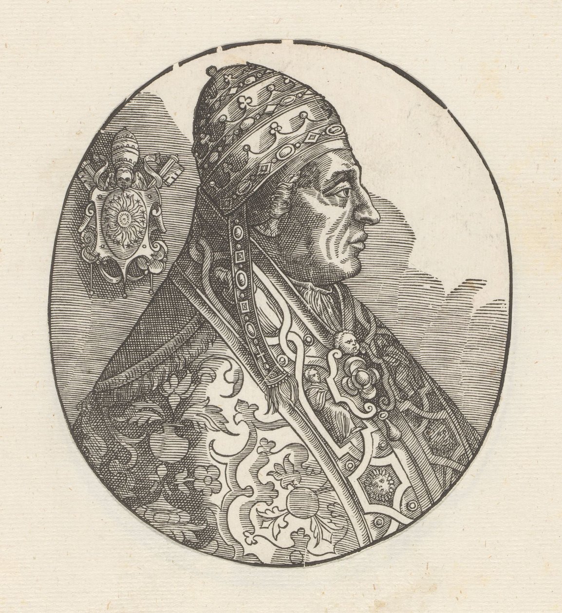 Portrett av antipave Alexander V av Anonymous