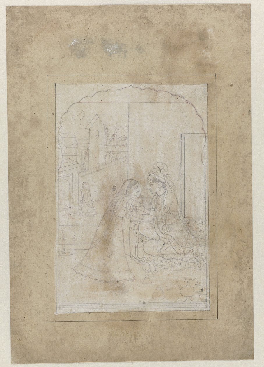 Radha og Krishna av Anonymous