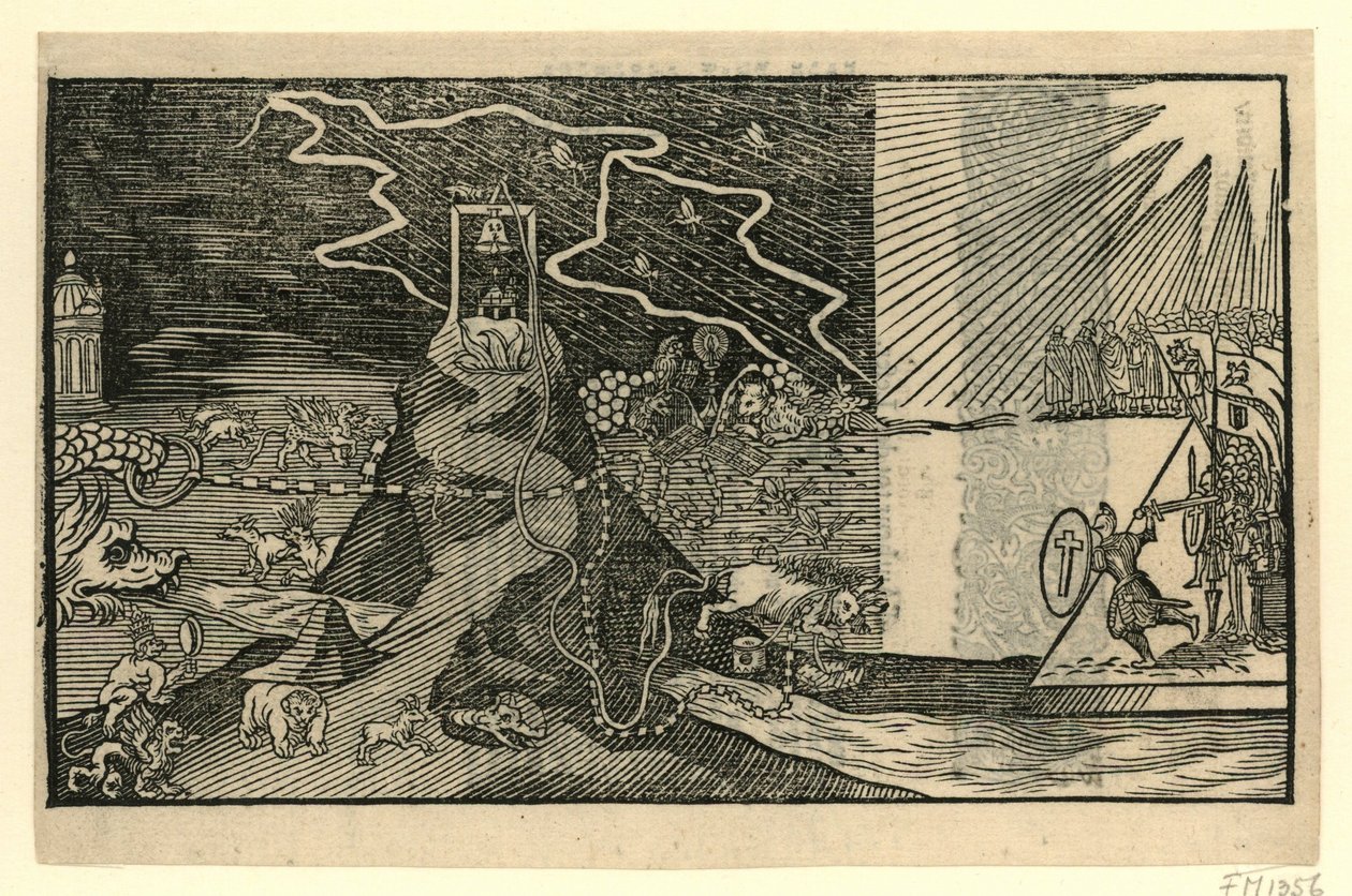 Tegneserie om Jacobus Taurinus, 1615 av Anonymous