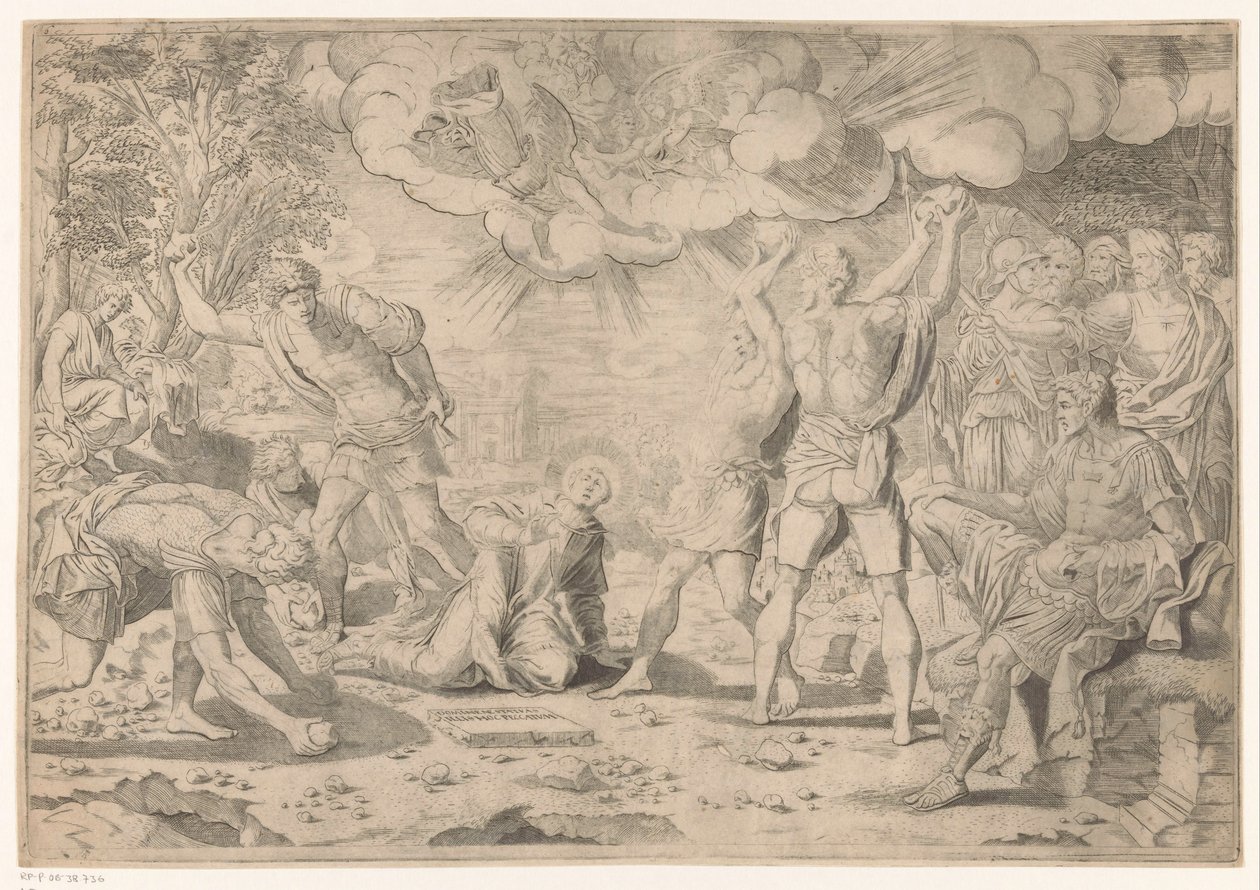 Steining av Saint Stephen av Anonymous