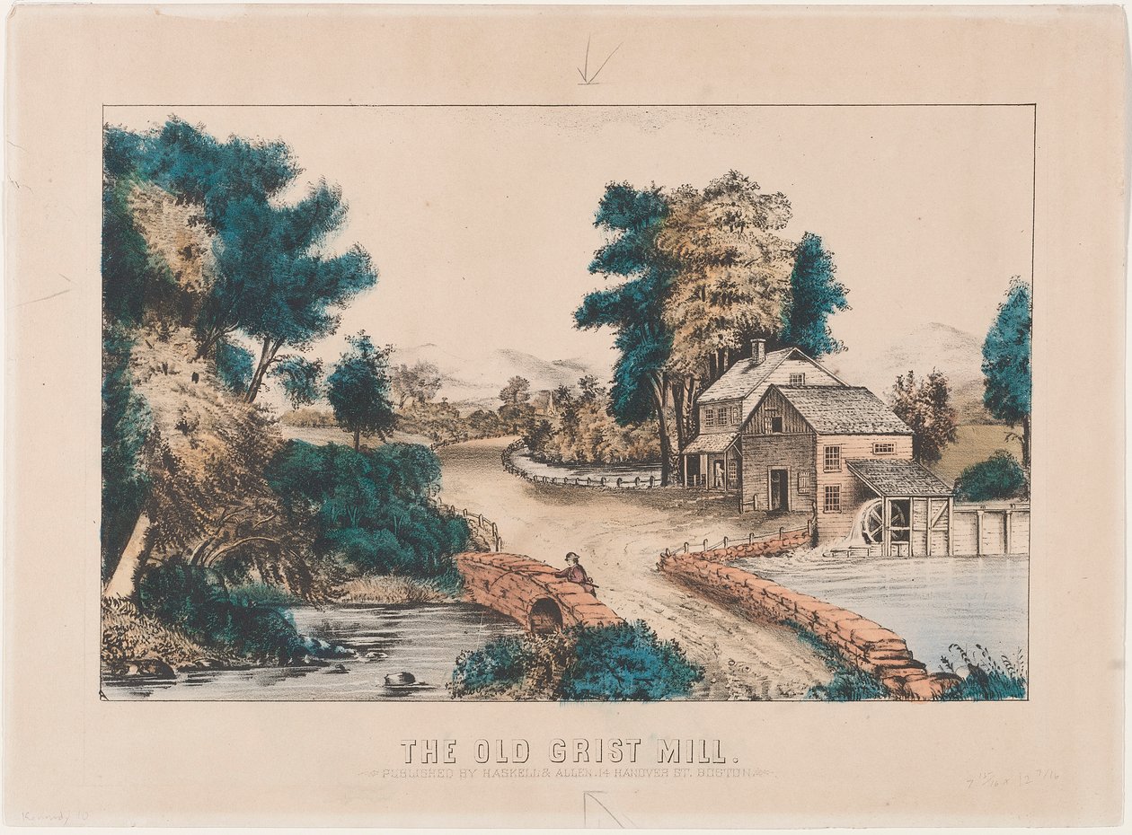 The Old Grist Mill av Anonymous