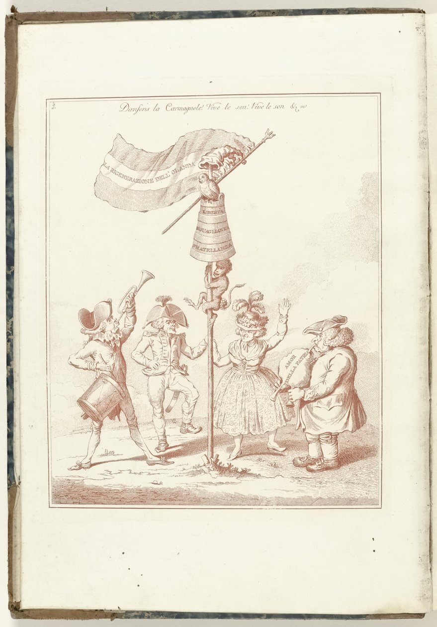 Titelprent van-serien: The Regeneration of Holland, 1795 The Regeneration of Holland (tittel på objekt) Hollandia Regenerata (Italyanse kopie) (serietittel) The regeneration of Holland: spechio til alle regenererte folk (serietittel på objekt) av Anonymous