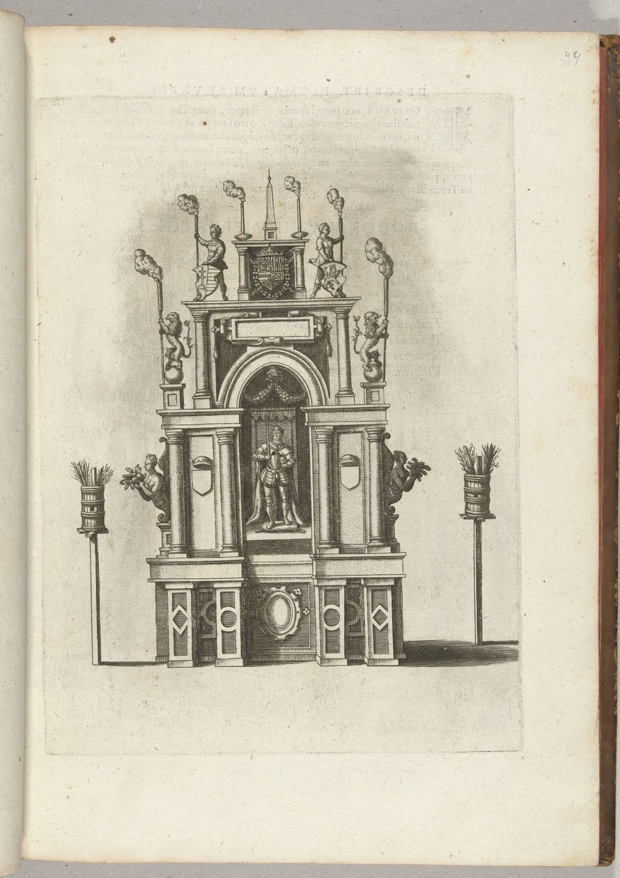 Scene med keiser Maximilian II, 1594 av Anonymous