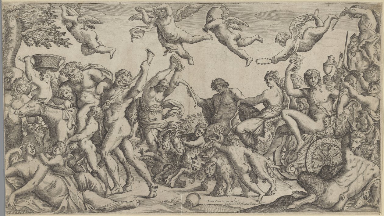 Triumf av Bacchus og Ariadne av Anonymous