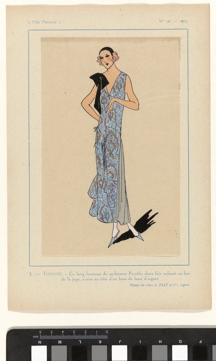 Veldig parisisk, 1923, nr. 10: 3.- SKYNESHET. - Denne lange sliren... av Anonymous