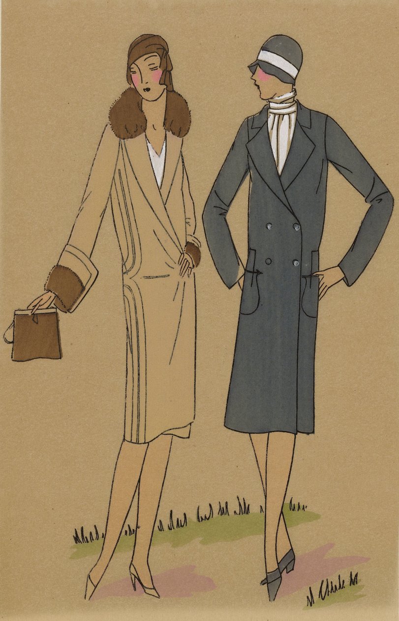 Very Parisian, 1928, No 6: Creations BEER / 2.- MONDAINE - Elegant... av Anonymous
