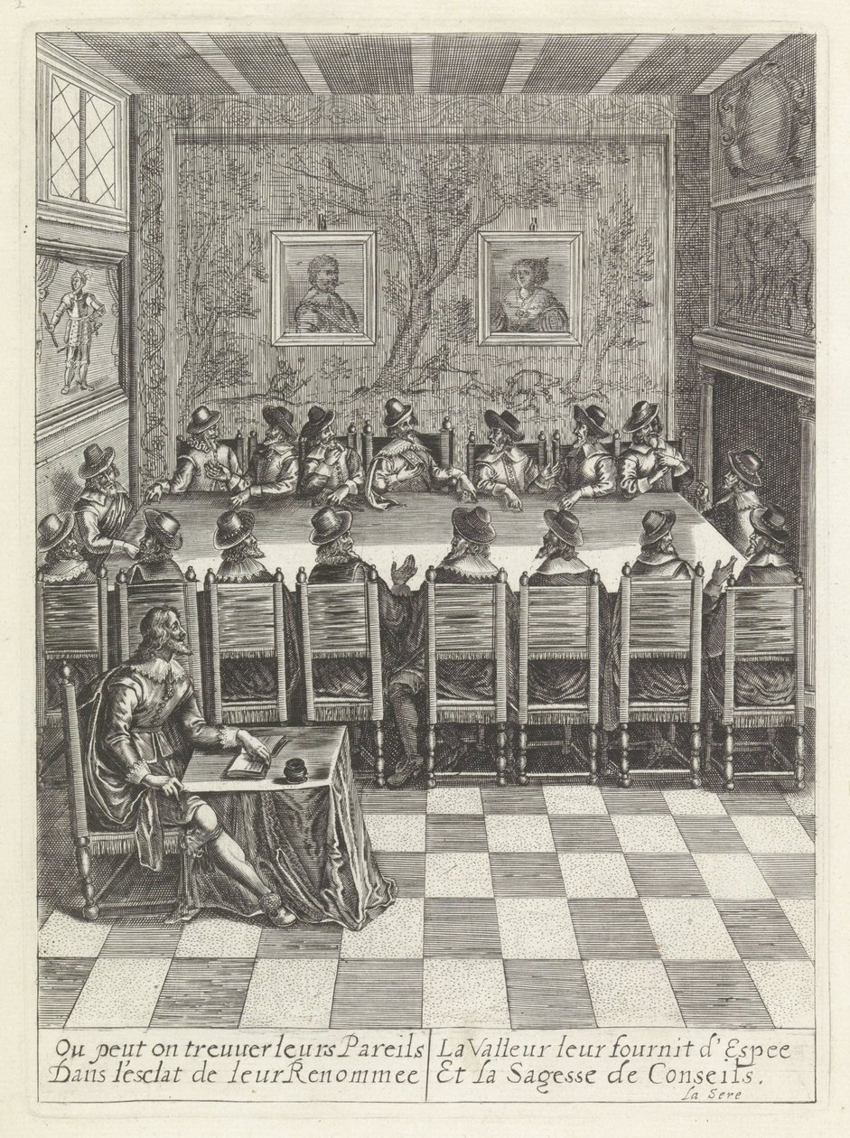 Vergadering van de Staten-Generaal Historie om inngangen til dronningens mor til den mest kristne kongen i de forente provinsene i Nederland. (serietittel) av Anonymous