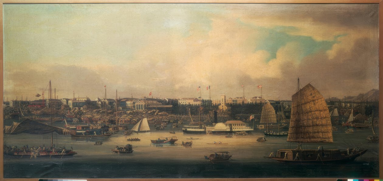 Utsikt over Shanghai by av Anonymous