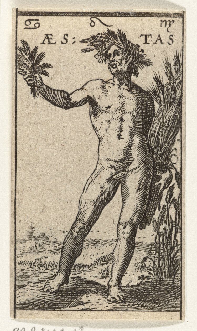 Sommer Aestas (tittel på objekt) The Four Seasons (serietittel) av Anonymous