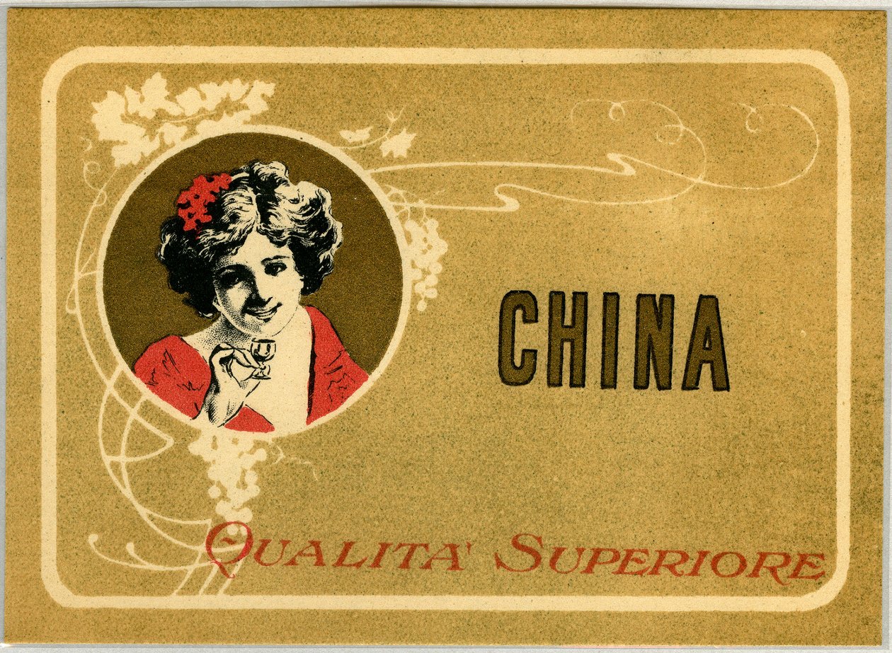 Annonse for Chinaliquor-ørkenen, tidlig på 1900-tallet av Anonymous Anonymous