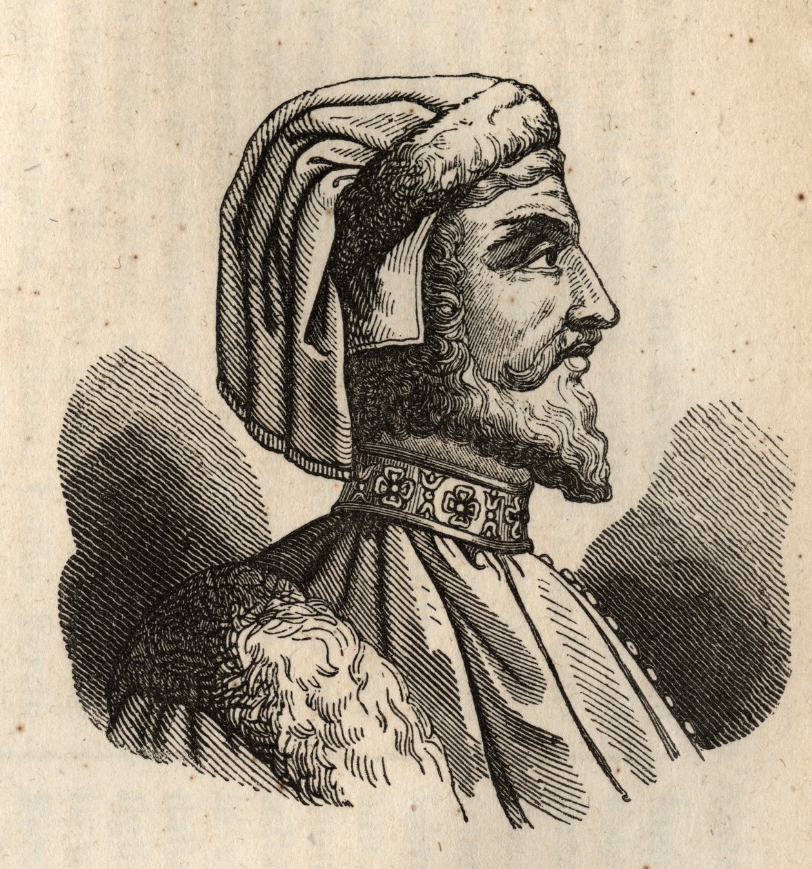 Azzon Visconti - Azzone Visconti - 1302-1339 - engraving - av Anonymous Anonymous