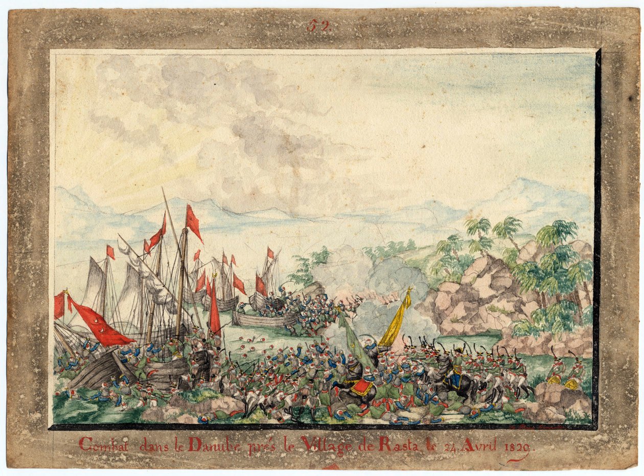 Slaget ved Donau 1828 av Anonymous Anonymous