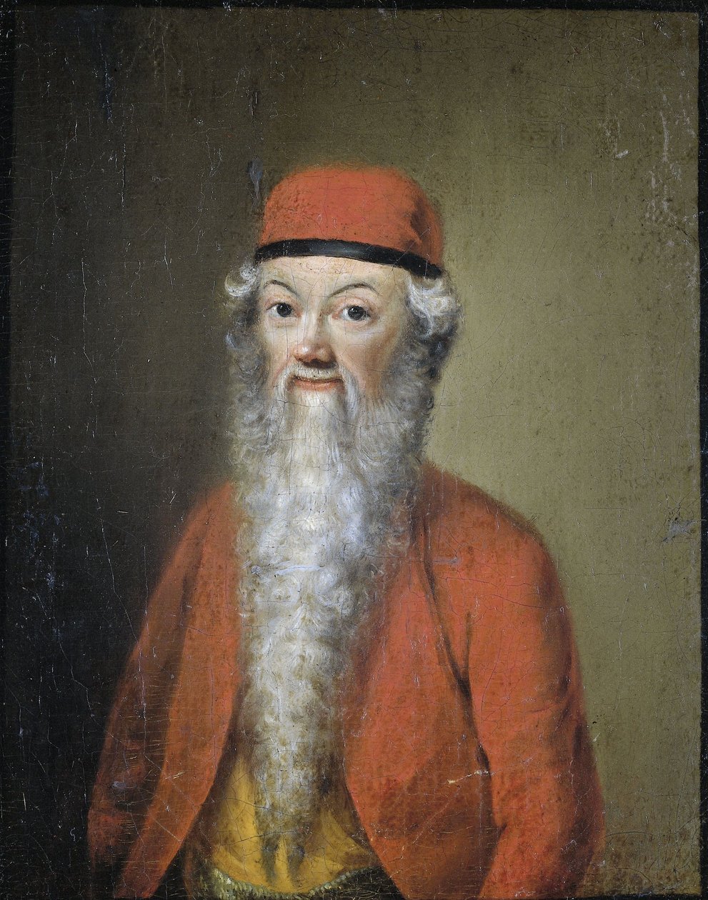 Karikatur av Jean-Etienne Liotard, ca. 1752-1800 (olje på panel) av Anonymous Anonymous