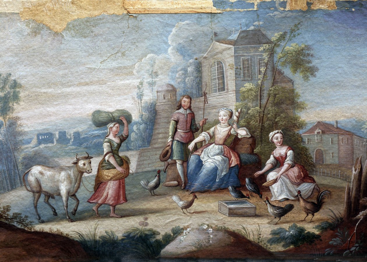 Country scene av Anonymous Anonymous