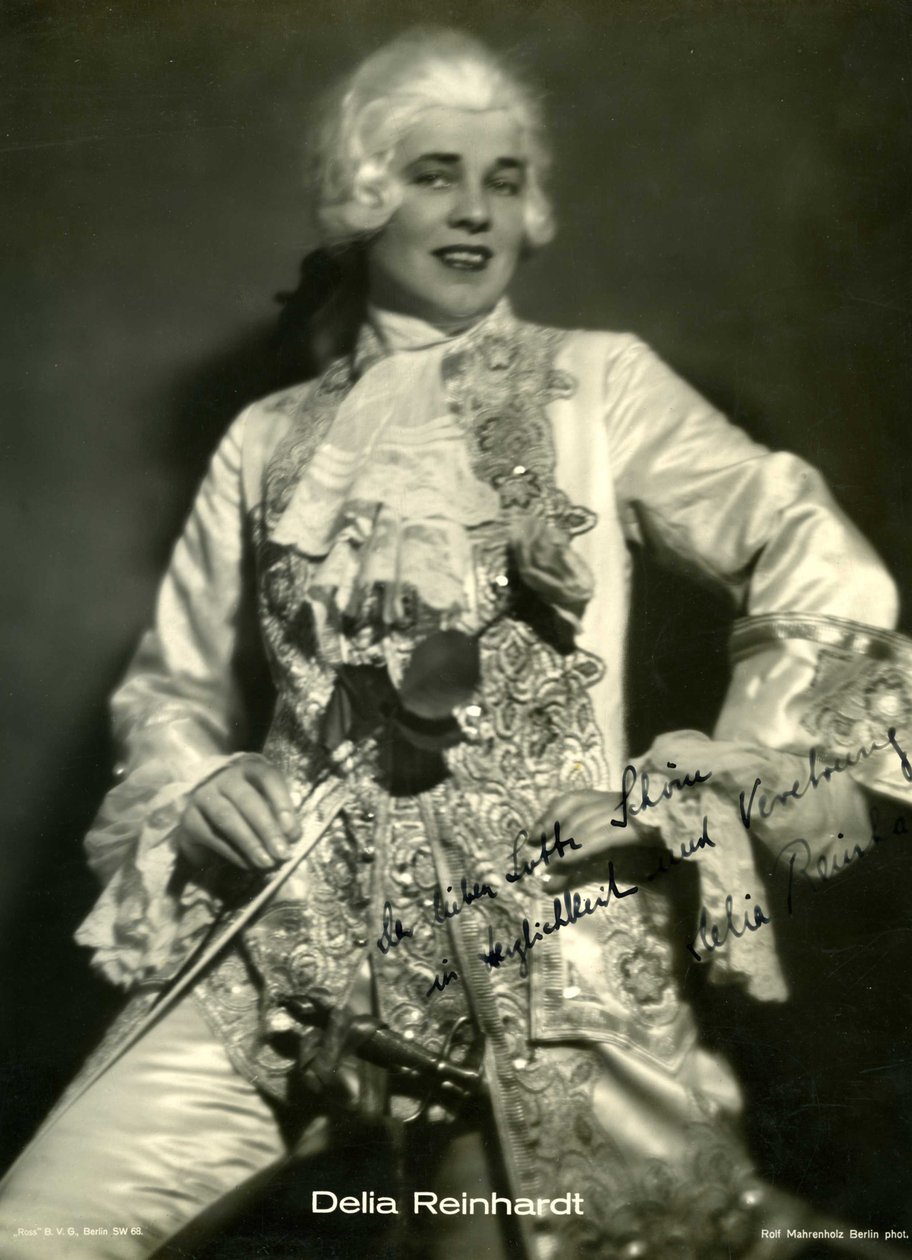 Delia Reinhardt (1892-1974) i "" The Marriage of Figaro "" av Wolfgang Amadeus Mozart, Anonymous av Anonymous Anonymous