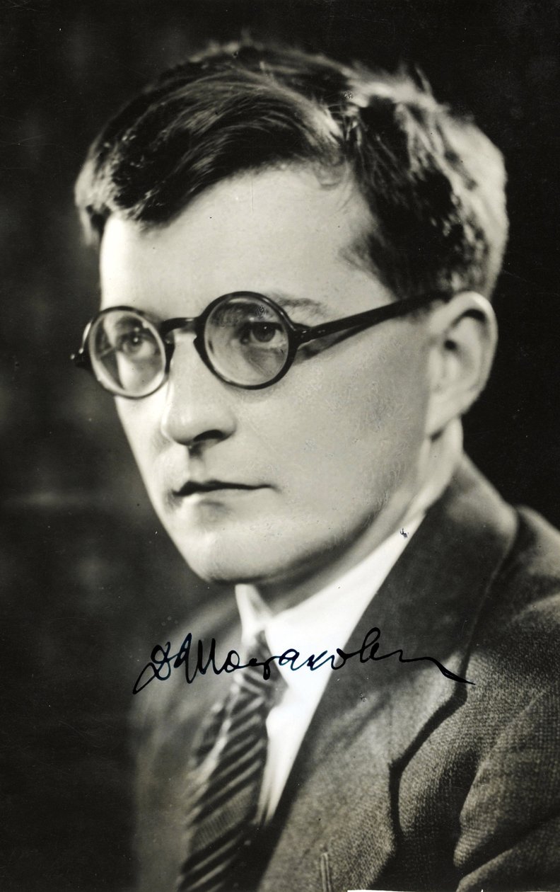 Dmitri Chostakovitch - Portrett av komponisten Dmitri Shostakovich (1906-1975) av Anonymous av Anonymous Anonymous