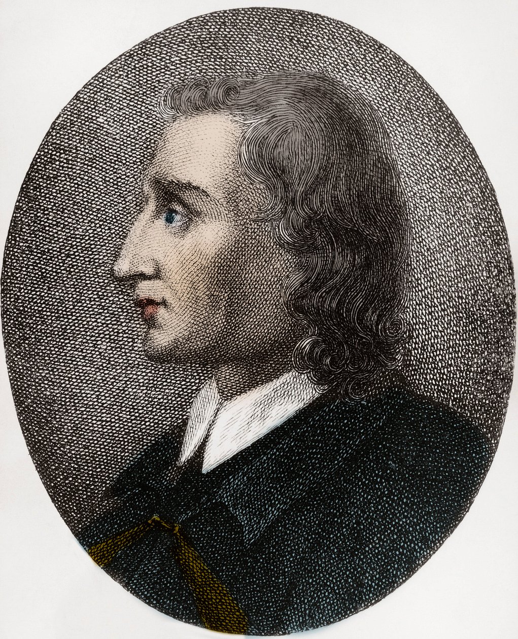 Giovanni Vincenzo Gravina (1664-1718) italiensk mann av bokstaver og jurist - Gravering av Anonymous Anonymous