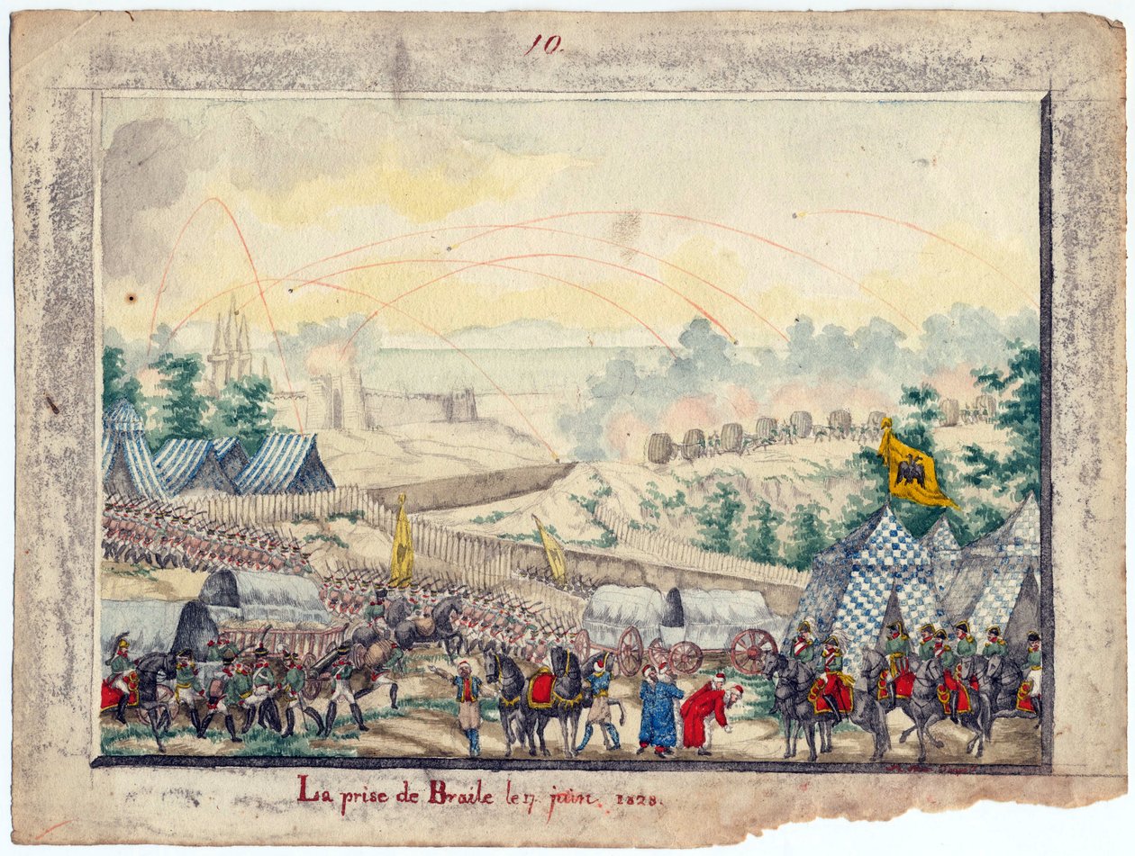 Guerre russo-turque de 1828-1829 - Erobringen av Brailov-festningen 7. juni av Anonymous Anonymous