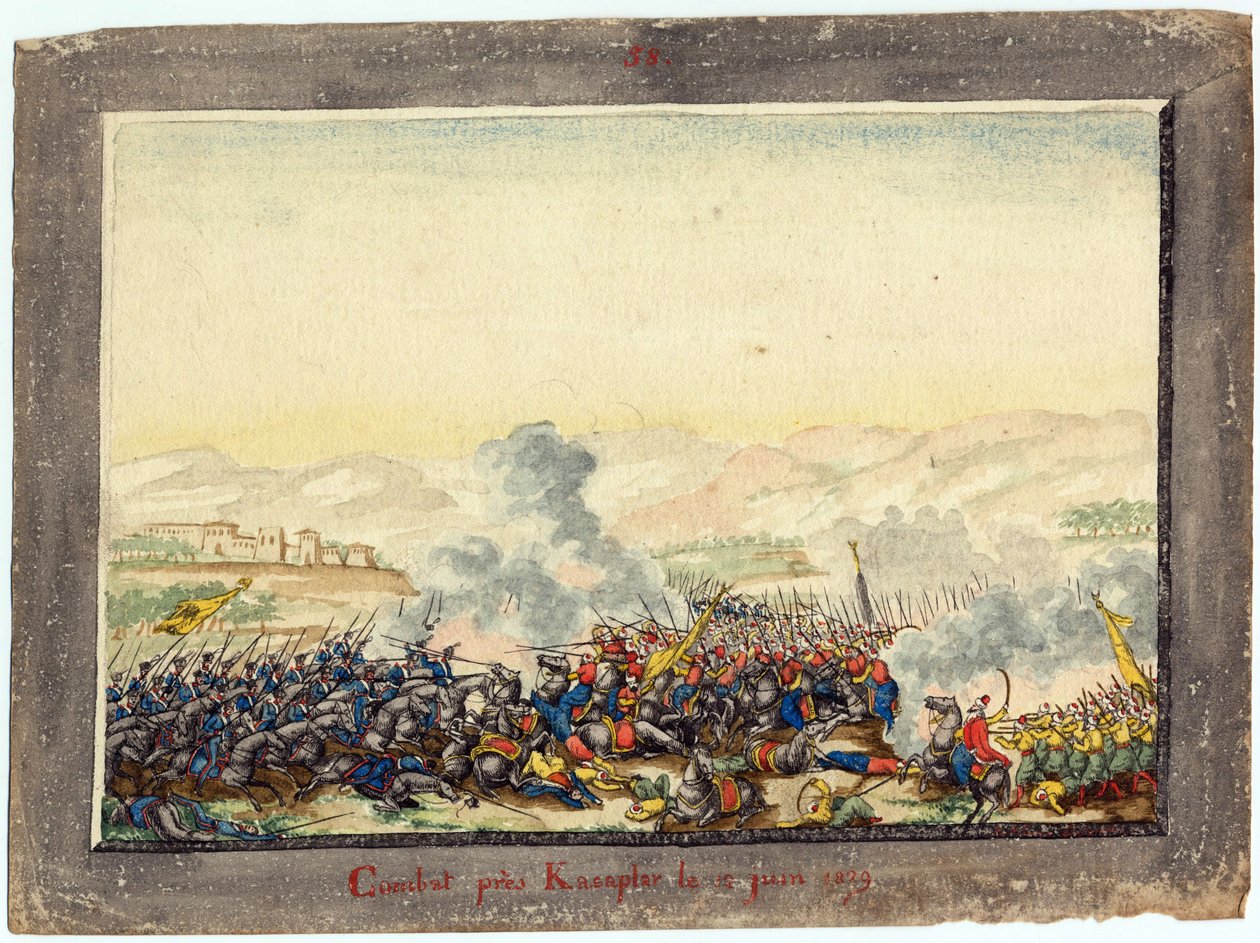 Russisk-tyrkisk krig 1828-1829 - Slaget ved Kulevicha (Kulewtscha) - Slaget ved Kulevicha 11. juni av Anonymous Anonymous